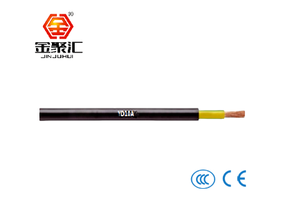 潜江PVC材质拖链电缆/非屏蔽/单芯动力线