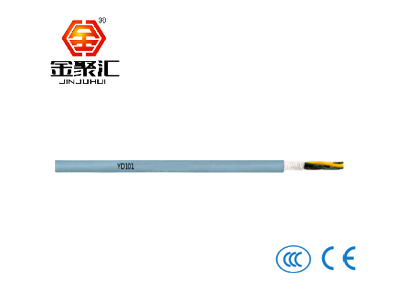 潜江PVC材质拖链电缆/非屏蔽/数据信号电缆